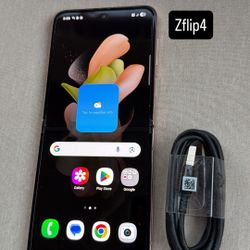 Samsung Z Flip4 5g. Like New & Unlocked! 