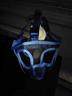 Jyhl muzzle for dogs short snout adjustable breathable mesh bulldog pugs and Boston terriers size large
