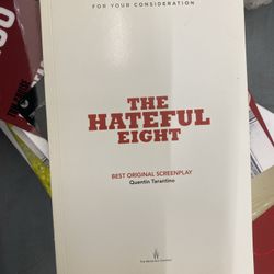 Title: The Hateful Eight – Official Screenplay Book (Quentin Tarantino)