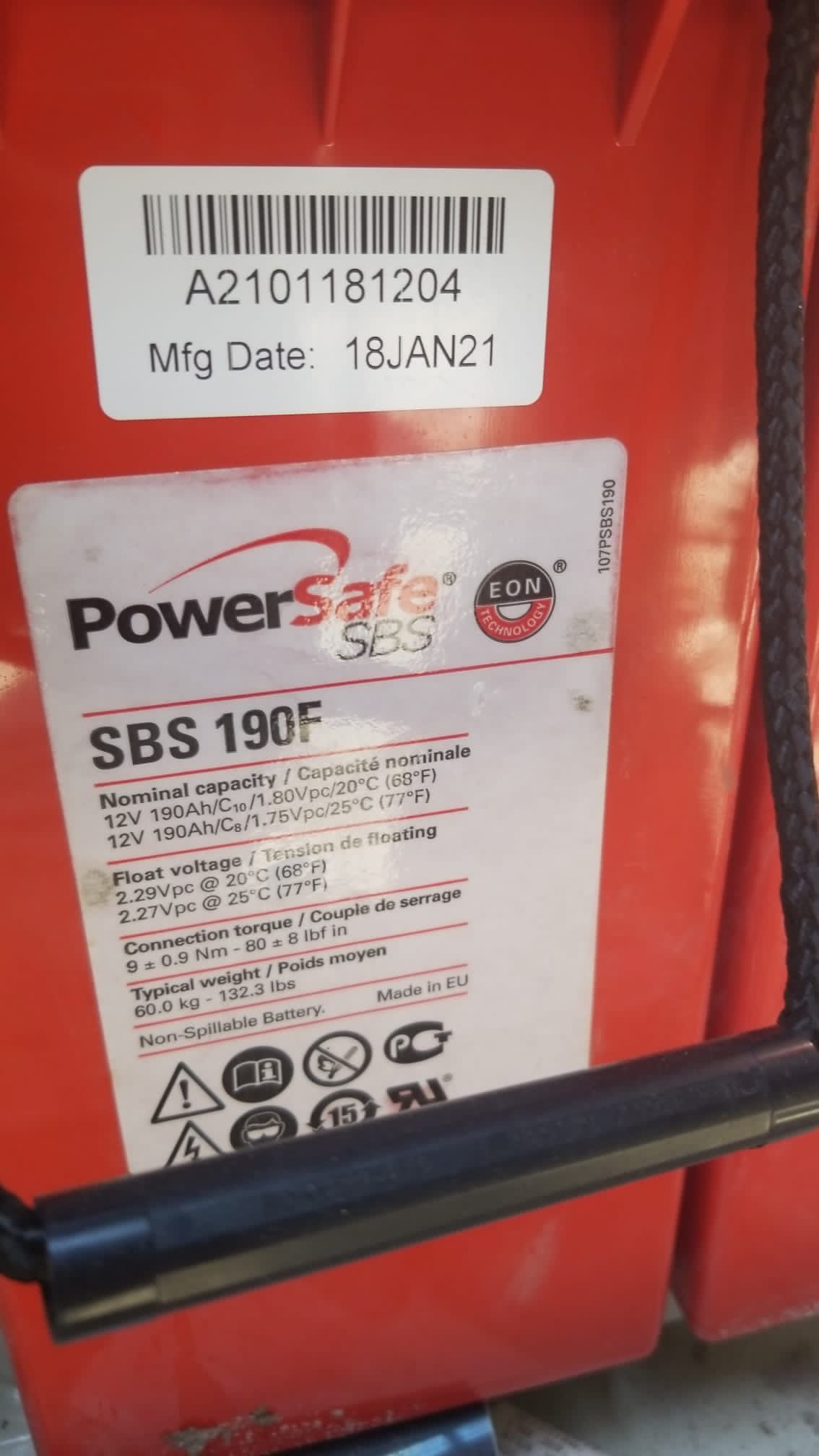 Brand New 12V 190Ah POWERSAFE Batteries 🔋 Delivery Available