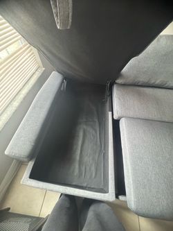 IKEA FRIHETEN Sleeper Sectional Sofa with Storage