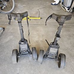 2 Pull/push "BagBoy"  Golf Club Carts 
