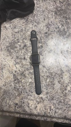 Apple Watch with Black Sport Band