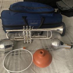 Jupiter Trumpet With Mute Cleaner And Oil