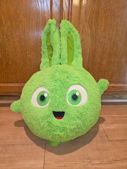 Sunny Bunny Green Hopper Plush