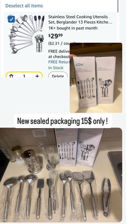 Silverware Set, 24 Piece Flatware Cutlery Set for 4, 18/10 Stainless Steel Silverware Mirror Polished Dishwasher Safe for Home, Restaurant, Wedding, P