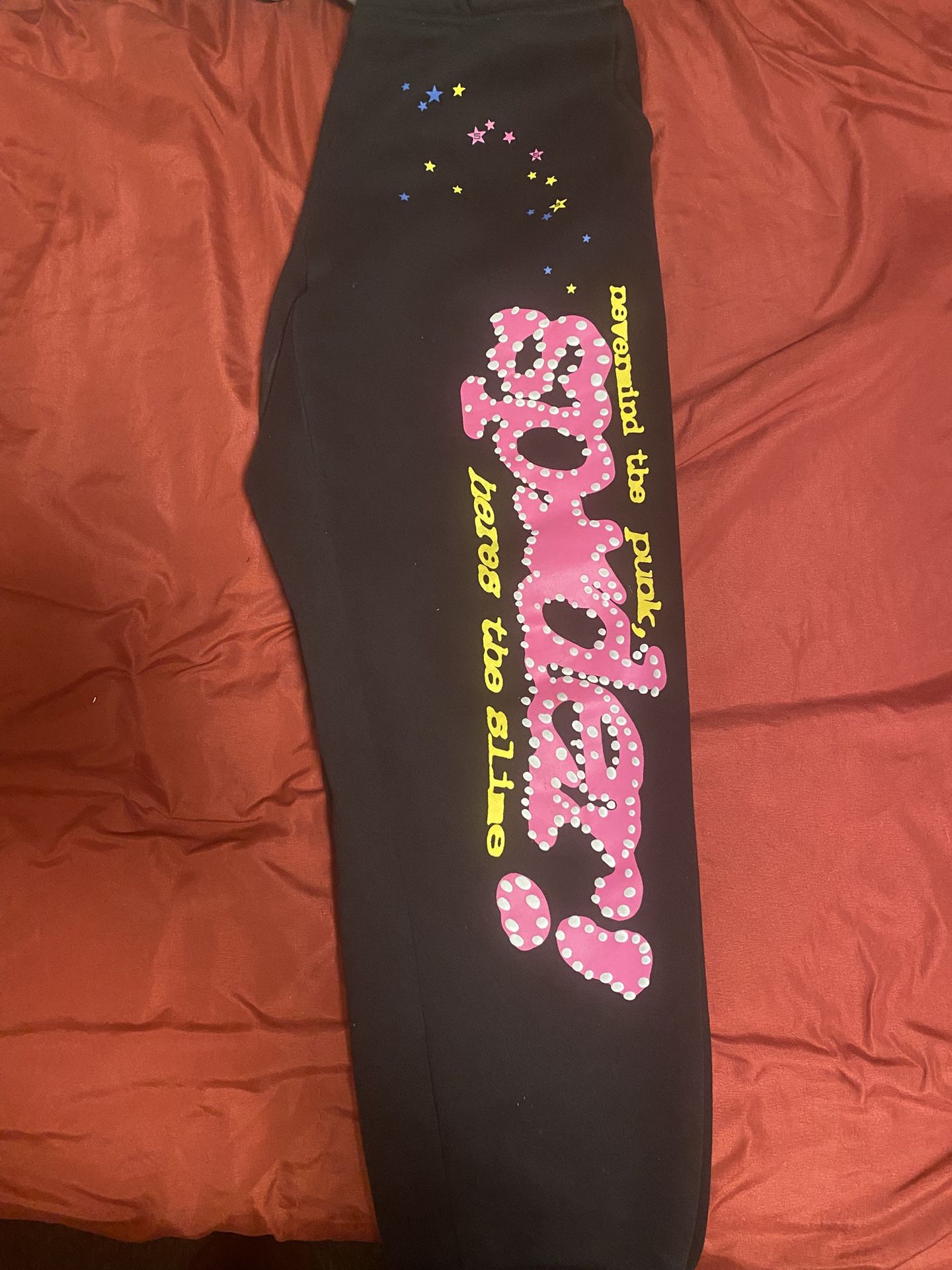 Black Spider P*nk Pants