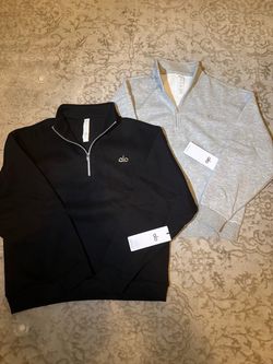 Alo Quarter-Zip Pullover Sweatshirts – Set of 2