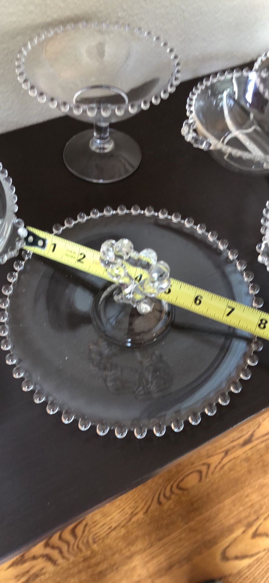 Clear Candlewick Serving Pieces