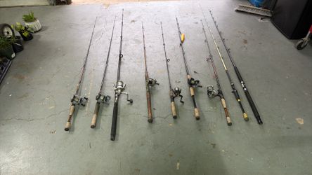 Fishing poles
