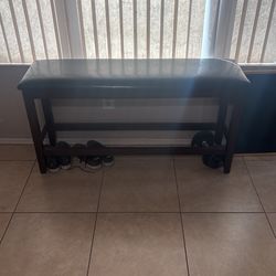 Leather Cushion Piano Stool