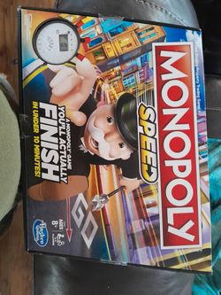 New SPEED Monopoly