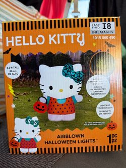 Hello Kitty Halloween Inflatable
