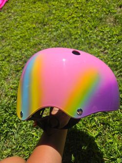 Girls bike/scooter helmet ages 3-8