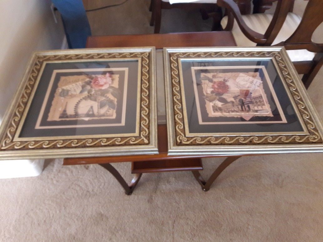 Paris wall art (set of 2)