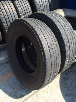 Lt 225 75 16 Firestone pair