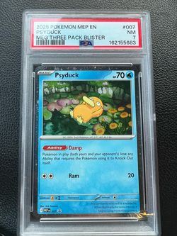 Psyduck promo PSA 7