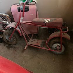 Mini Bike Frame With Wheels