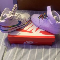 Custome Rainbow Nikes