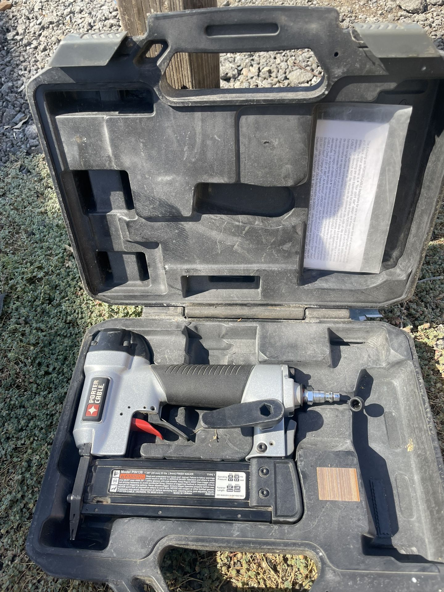 Porter Cable Finish Nailer 