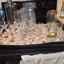 Vintage Glass Set
