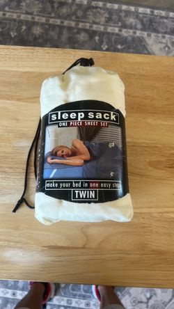 NEW! Sleep Sack One Piece Sheet Set Twin