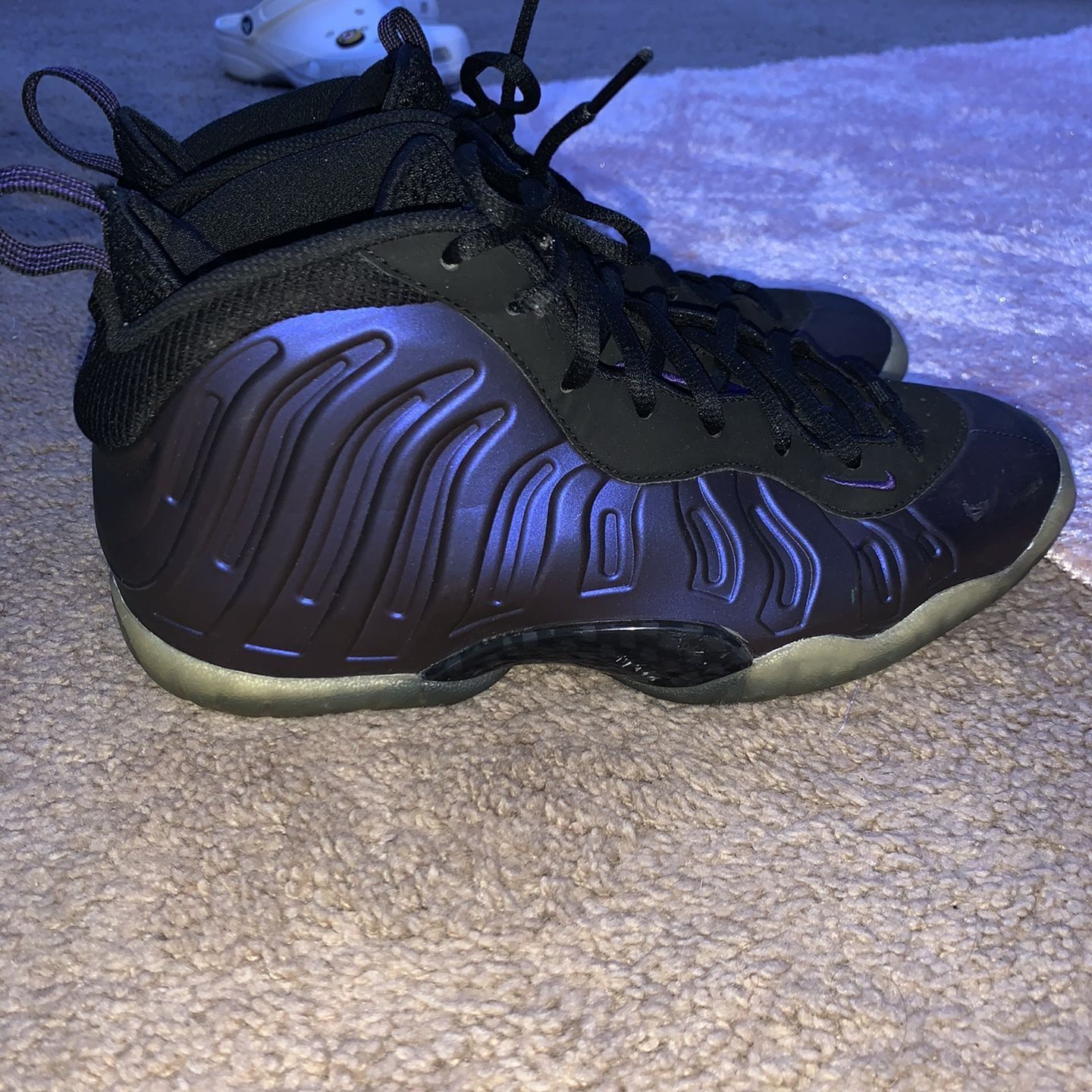 Eggplant Foamposites Size 7M