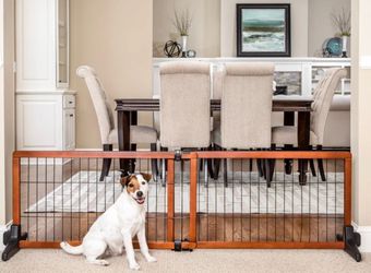 Adjustable Width Gate for Puppies and Small Dogs