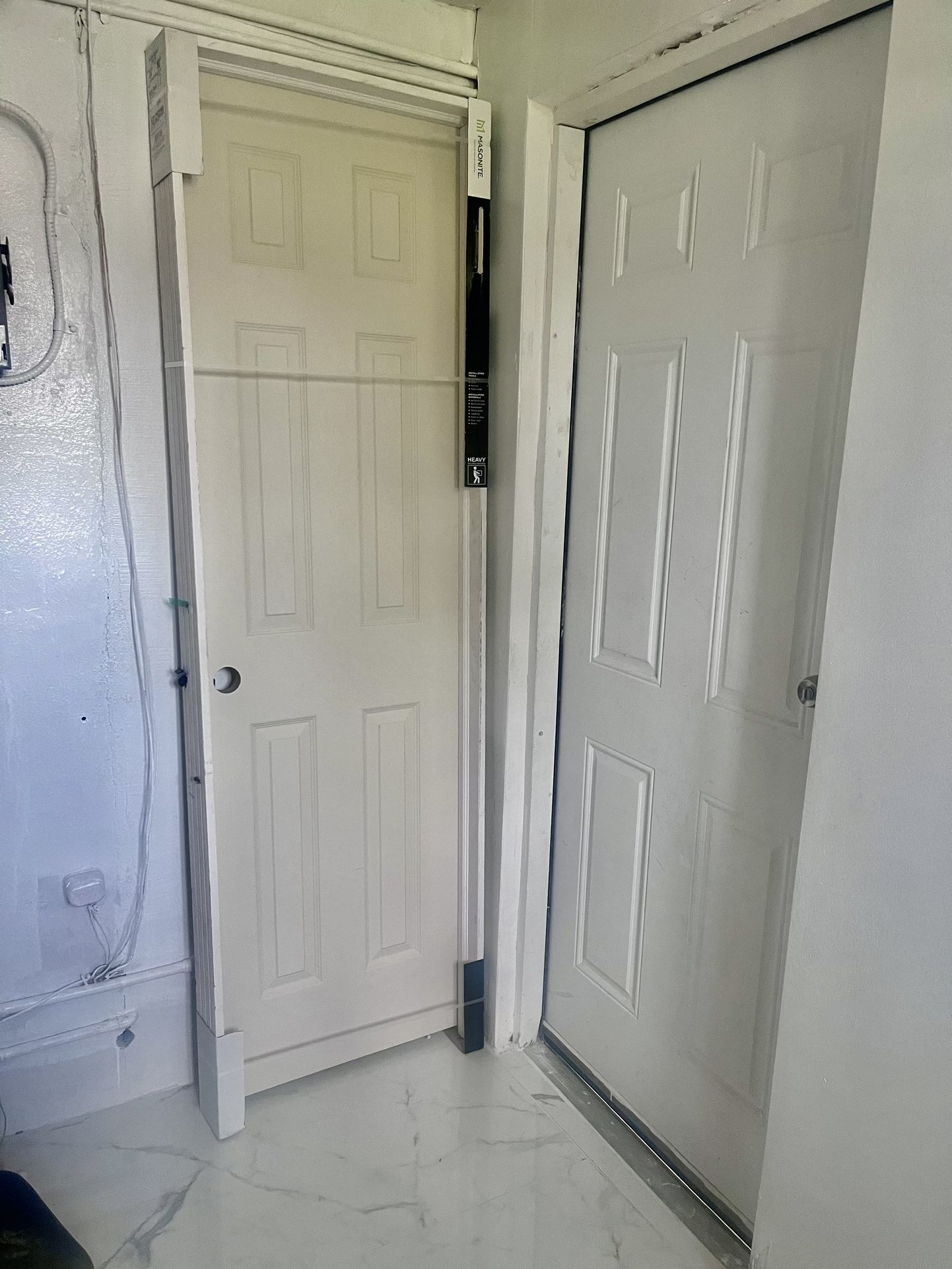 Brand new interior door