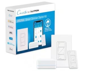 LUTRON SMART DIMMER STARTER KIT P-BDG-PKG1W FOR $88 LIMITED TIME ONLY TILL 4/30!