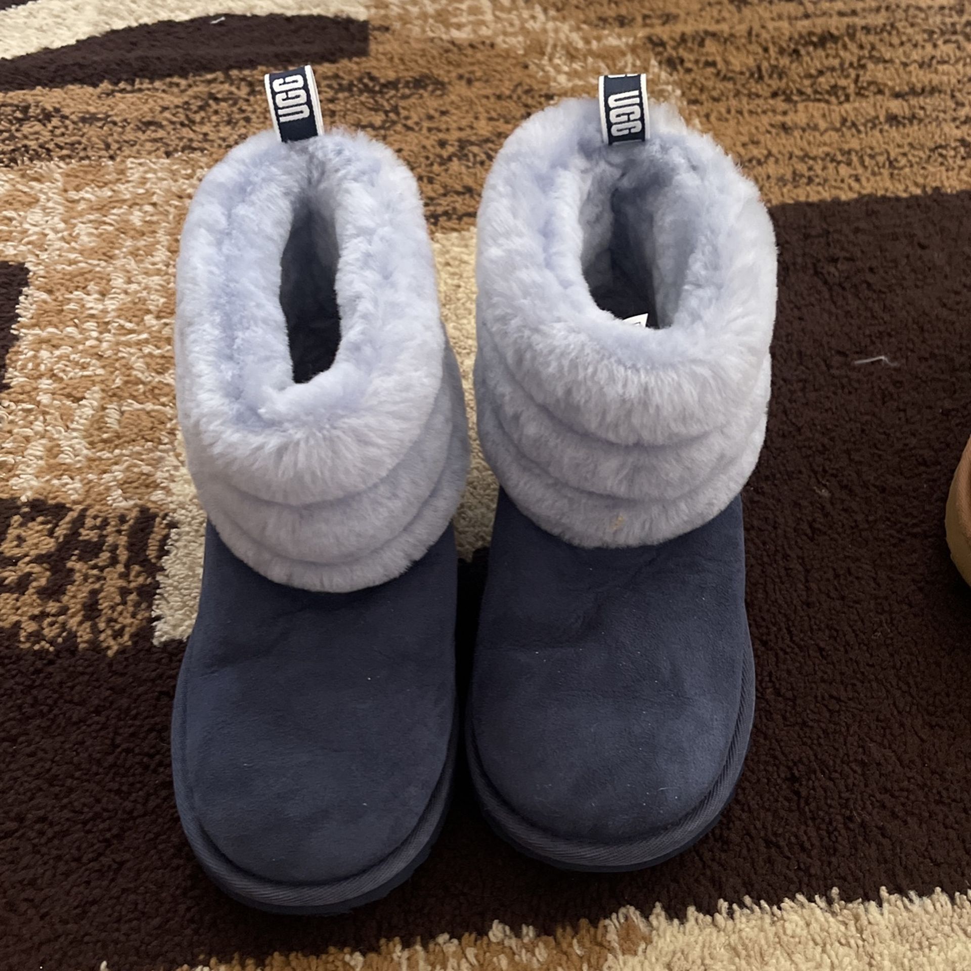 gray UGG boots