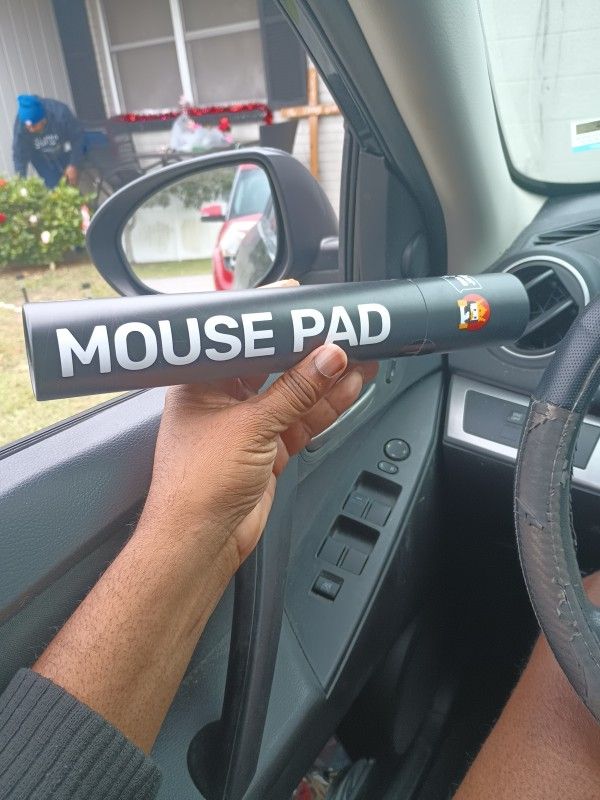 Rare Brother Take Me Back Black Hole Gaming Mouse Pad M 13.3" x 11" New Sealed