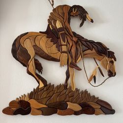 End Of The Tails Multi Wood Wall Sculpture 