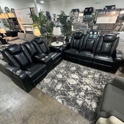 New RECLINER SET, Foot And Head Rest, Sofa Love💕