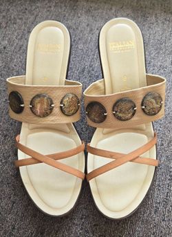 Italian Shoemaker  wedges - size 8