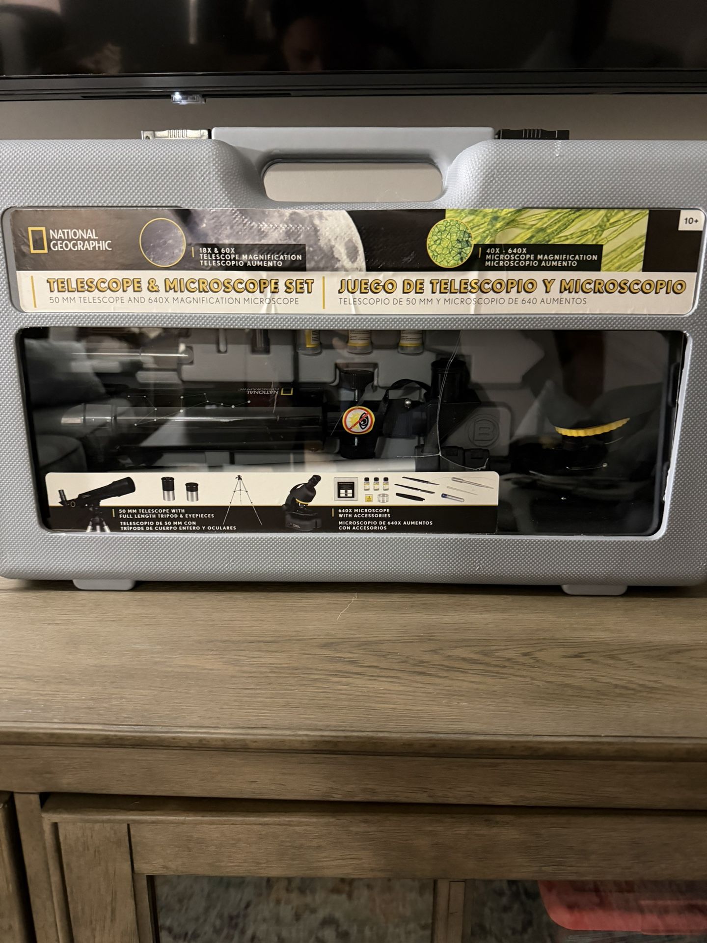 Telescope And Microscope Set Youth!