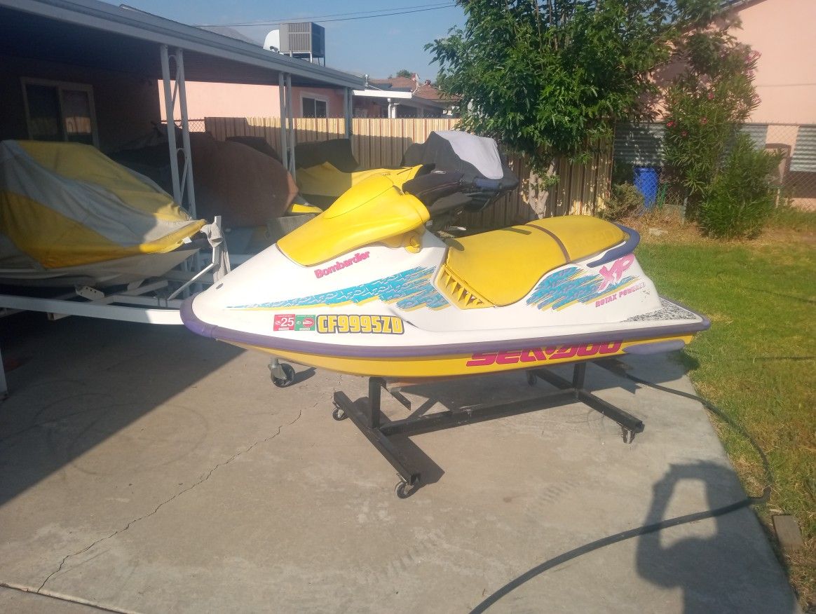 SEADOO XP JET SKI WITH FULL SERVICE DONE CARBS PLUGS WITH 2025 TAGS LAKE READY NO CART OR TRAILER