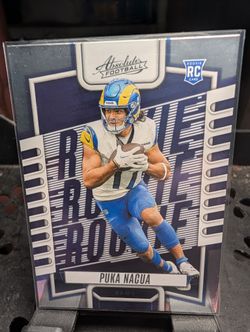 2023 Panini Absolute PUKA NACUA (RC) No. 189 Los Angeles Rams