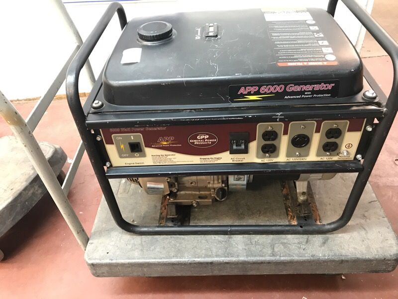 APP 6000 Watt Generator