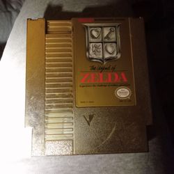 The Legend of Zelda -- NES Nintendo Authentic GOLD Original RPG 5 Screw Game