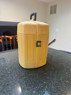 Colman lantern with plastic case
