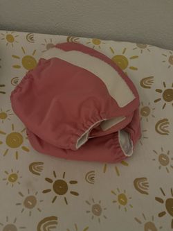4 Pink Newborn AIO Bum Genius Diapers   Thumbnail
