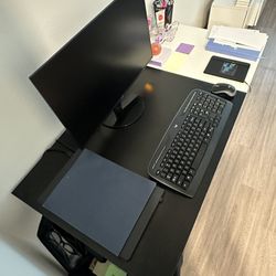 WORK TABLE / DESK WITH STORAGE FOR SALE!