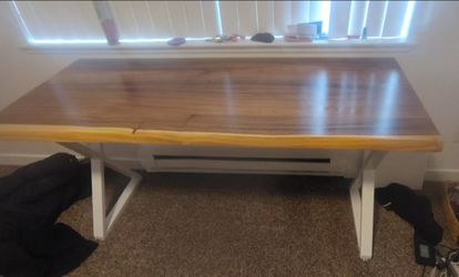 Single Slab Live Edge Dining Table or Desk