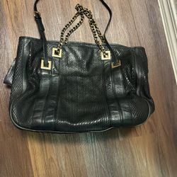 leather purse.  emma and sophia 