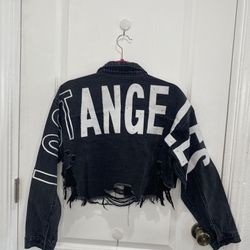 Lost Angeles Denim Jacket Size S/M Never Been Used. No Tags