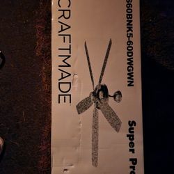 CraftMade Super Pro 60in Bladed Celing Fan, New In Box