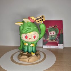 Labubu - Cactus - The Monsters Almost Hidden Series - Card Included