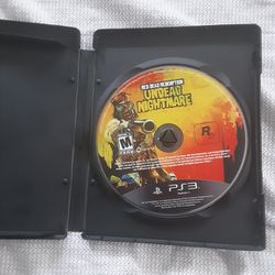 Red Dead Redemption Undead Nightmare Ps3 Blank Case