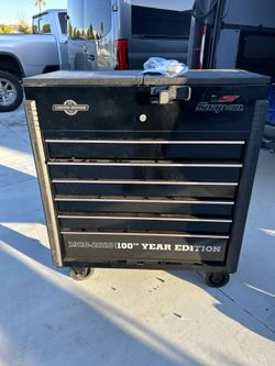 Snap On 100th Year Anniversary Tool Box Tool Cart No Key Rare 